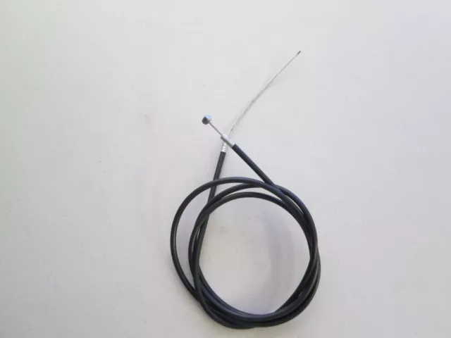 Brake Cable (Black Cable Sheath: 62", Wire for Brake CALIPER TO PLAY : 7")