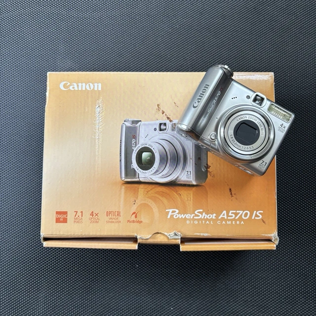 CANON POWERSHOT A570 IS $160.00 - PicClick CA