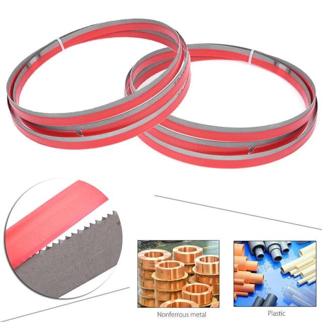 72-1/2" x 1/2" x 0.025" x 14tpi M42 Bi-metal Band Saw Blades for Cutting Metal