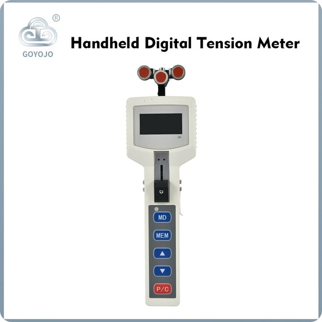 Handheld Digital Tension Meter Cable Steel Wire Rope Tensiometer 4-200CN Tester