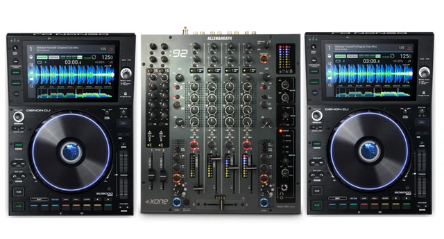 2x Denon DJ SC6000 Players + Allen & Heath Xone:92 Mixer Bundle 2x Denon DJ SC6000 Players + Allen & Heath Xone:92 Mixer Bundle
