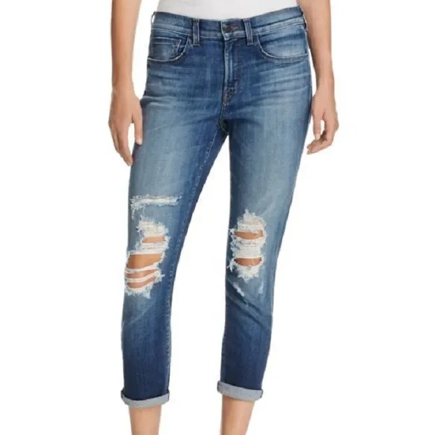 J BRAND Womens Jeans Sadey Slim Cropped Blue Size 31W JB000228