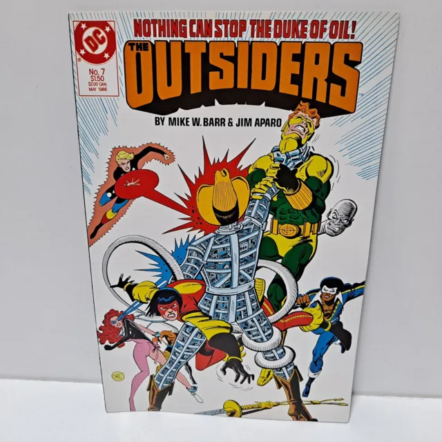 The Outsiders #7 DC Comics 1986 VF/NM