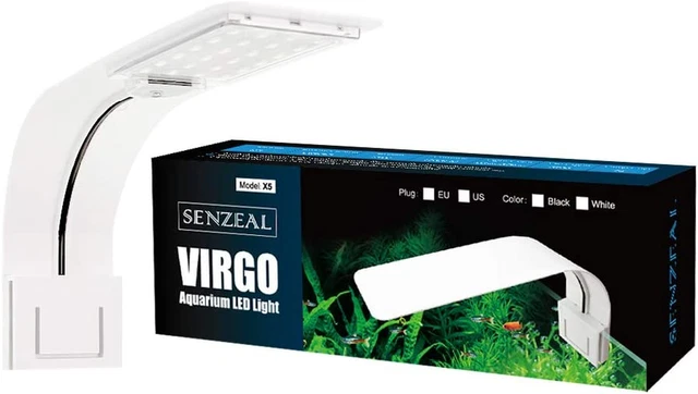 X5 Virgo 24 LED Aquarium Light 10W Clip-On Lamp Aquatic Plant Lighting