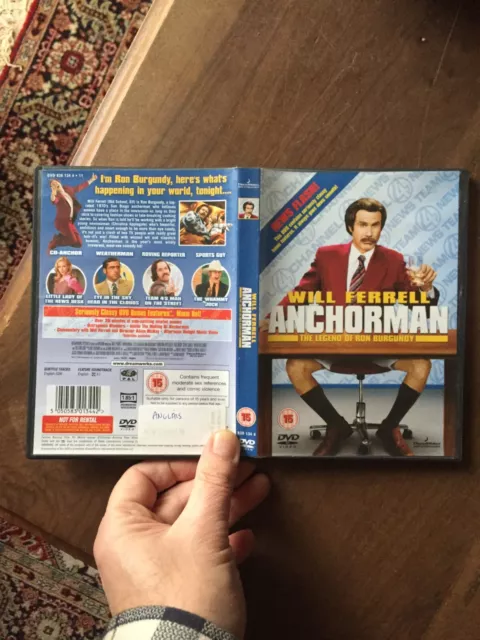 DVD CINEMA anchorman legend ron burgundy will ferrer      EN ANGLAIS