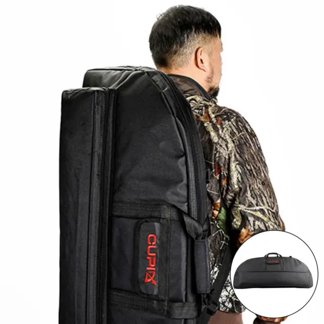 Compound Bow Case Holder Archery Bow Bag Adjustable Arrow Holder for Hunting