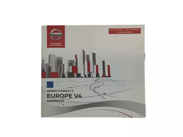 Original Neu Nissan Connect 3 Europe V4 SD-Karte 9999850122