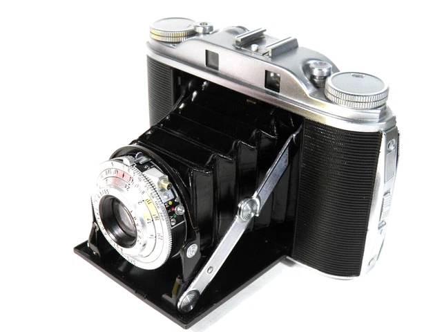 AGFA ISOLETTE III 6X6 APOTAR 4,5/85 mm TOP ZUSTAND SUPER ZUSTAND! 1A (LESEN) 2