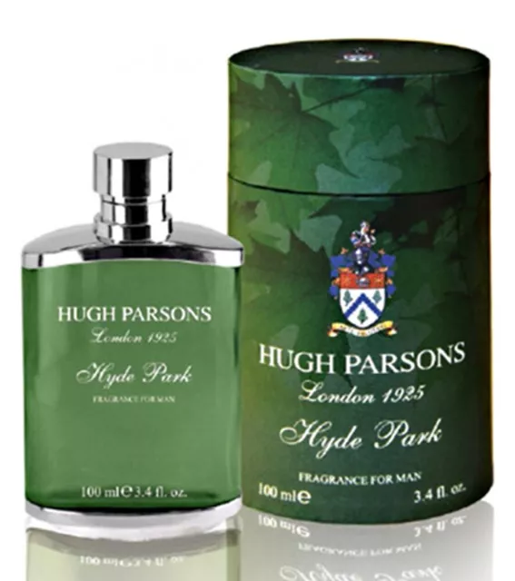 Hyde Park, Hugh Parsons, Eau de Parfum Natural Spray, 100ml. Nuovo.