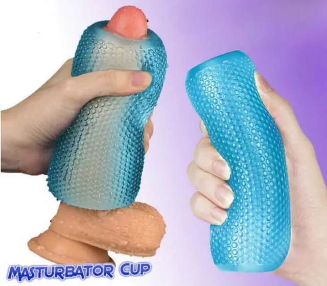 Male-Masturbator-Soft-Men-Masturbation-Stroker-Cup-Vagina-Anal-Trainer-Toy