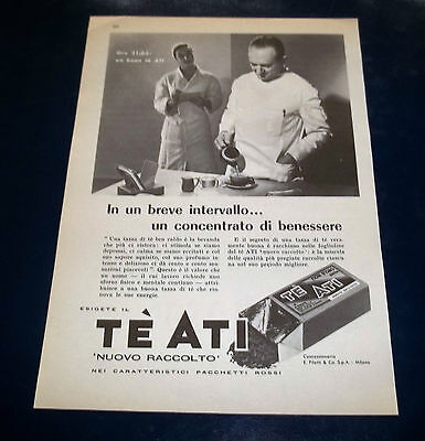 advertising Pubblicità 1959 TE' ATI 