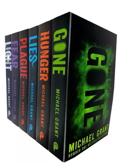 Gone Series 6 Books Collection Set By Michael Grant Gone, Hunger,Lies,Plague