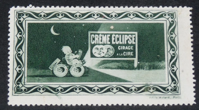 CINDERELLA TIMBRE FRANCE Annees 1920-1930 Creme Eclipse Cirage A La ...