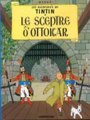 Le sceptre d'Ottokar Tintin, Herge,  Hardback