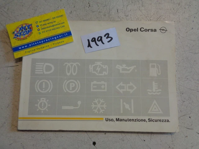 Manuale d'officina Opel Corsa 2006 PDF gratuo