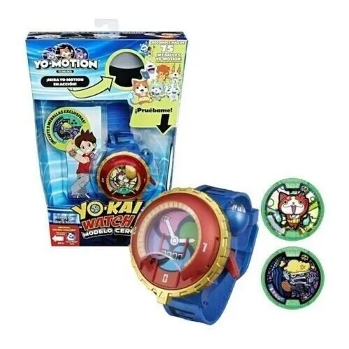 ORIGINAL Yo-Kai Watch Modelo CERO (2 medallas YO-MOTION incluidas con el reloj)