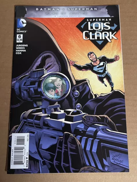 Superman Lois And Clark #6 First Print Dc Comics (2016)