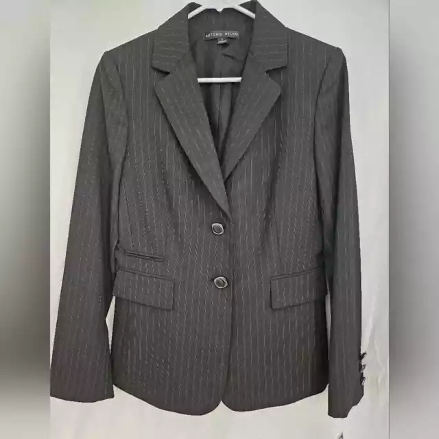 NWT Antonio Melani Jessilyn Pin- Striped Blazer Jacket Size 6