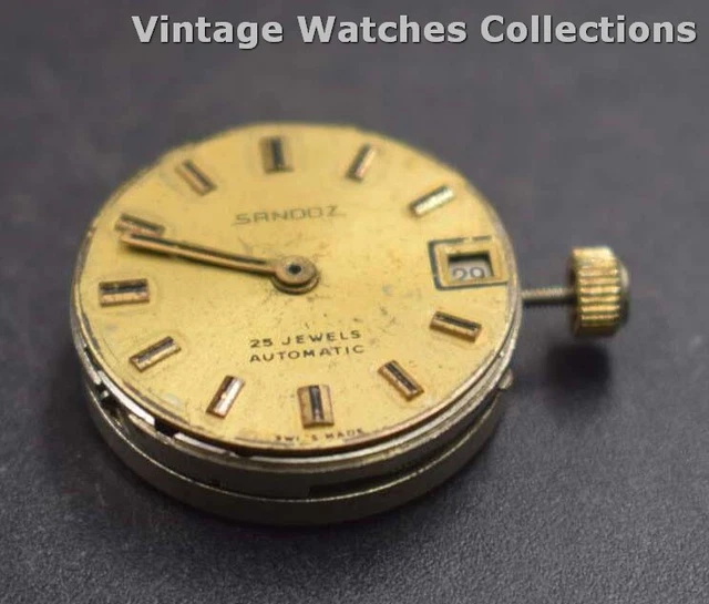 Mouvement De Montre ETA 2551 Automatique - Pièce Détachée Suisse Pour Réparation
