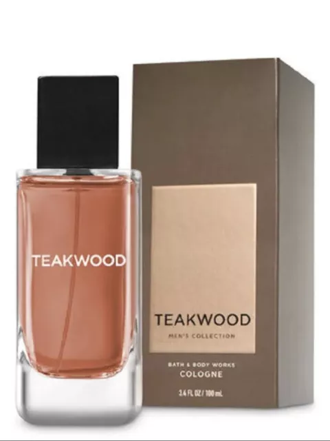 MAHOGANY TEAKWOOD Cologne 3.4oz Spray Collection by Bath and & Body Works  🌺New