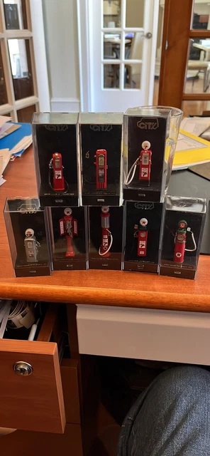 Citz texaco gas pumps new in box as pictured