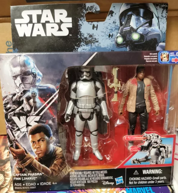 Finn (Jakku) vs. Captain Phasma 3.75" Figure 2 Pack Rogue One - Star Wars