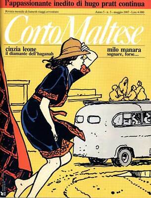Rivista a fumetti CORTO MALTESE anno 1987 numero 5