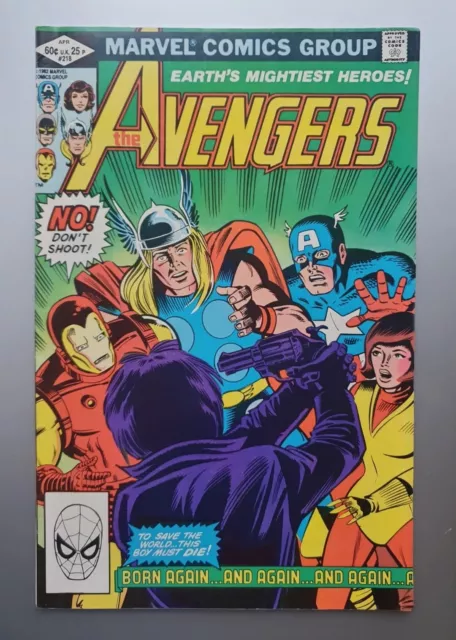 The Avengers #218 ☆Like New Nr Mint 9.2☆ Marvel Comics Earths Mightiest Heroes!