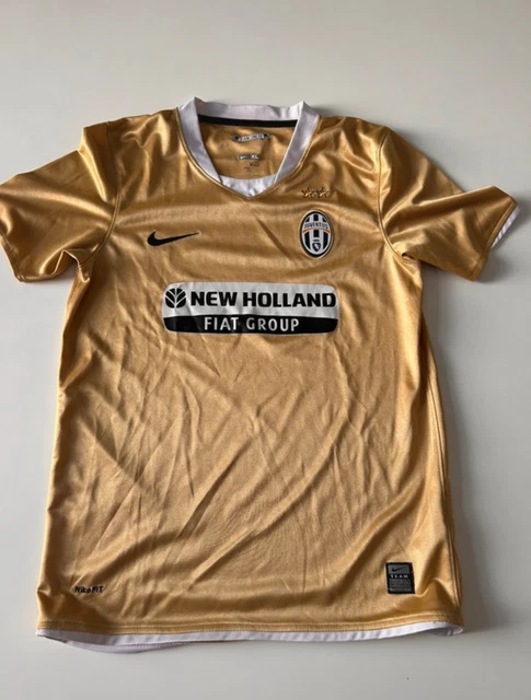 MAGLIA BIANCO NERA Juventus NEWHOLLAND FIAT GROUP XL da collezione EUR