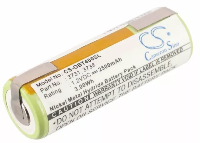 2500mAh Battery For Oral-B 9900 Toothbrush,Professional Care,Triumph 9000,3731