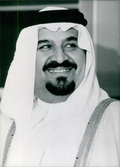 Saudi Arabian Politicians: PRINCE SULTAN ABDUL... - Vintage Photograph 4978215