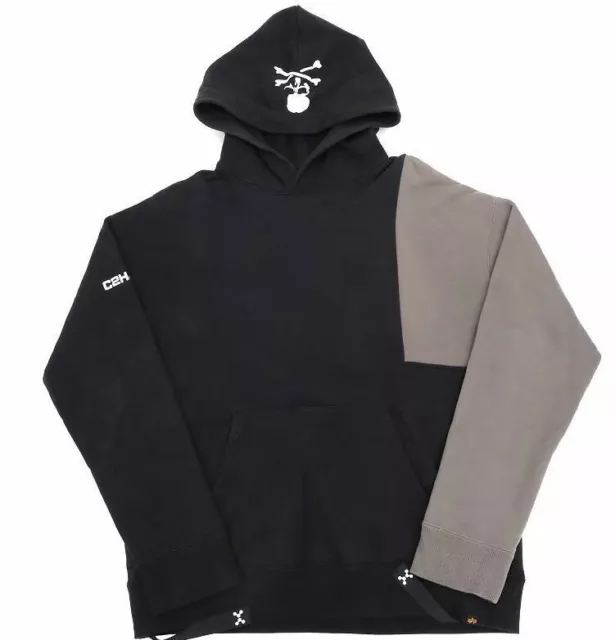 mastermind JAPAN×C2H4 Made by Alpha】HOODIE【BLK×GRY】SIZE:M