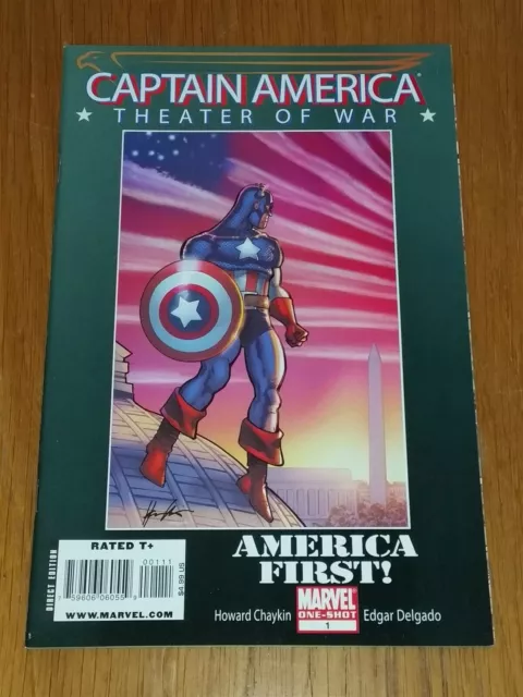 Captain America Theatre Of War #1 Vf (8.0 Or Better) February 2009 Marvel Comics