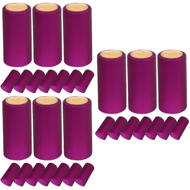 300 PCS WINE Shrink Wrap Capsules Red Wine Bottle Tops Sealing Sleeves