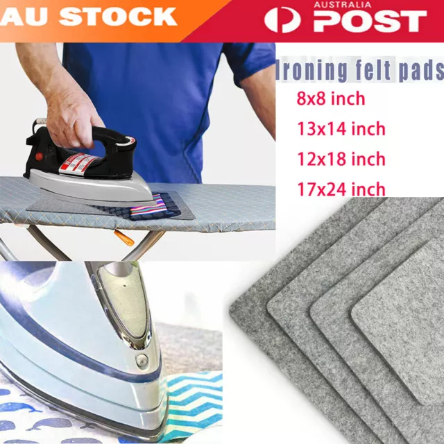 4 Sizes Ironing Felt Pad Easy Press Ironing Mat New Zealand Wool Pressing Mats