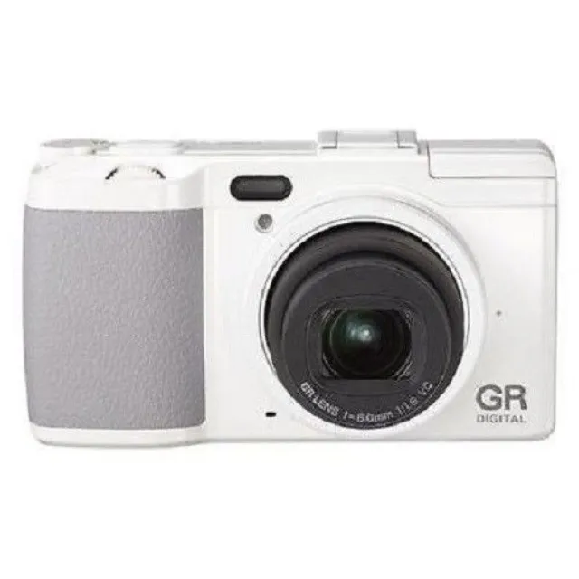 USED Ricoh GR DIGITAL IV 10 MP Digital Camera White Excellent FREE SHIPPING
