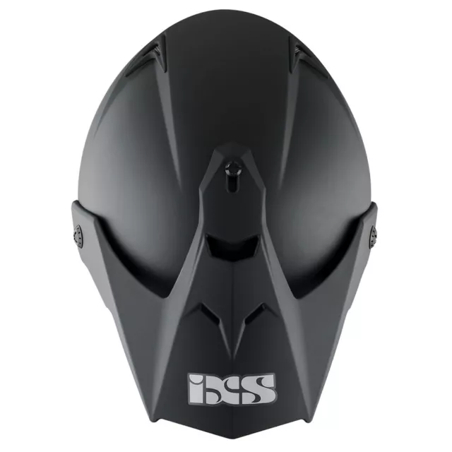 IXS Hx 207 Casco per Enduro IN Policarbonato - Nero Opaco 3