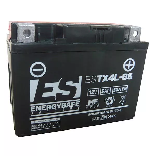 Batteria Es Estx4L-Bs 12V Yamaha Cs Jog R (5Rw 5Rw13D43 3D4C 4D4R) 50 2002 2013