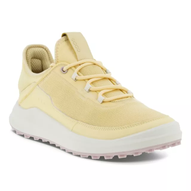 Ecco Core Femmes Chaussures de Golf Jaune