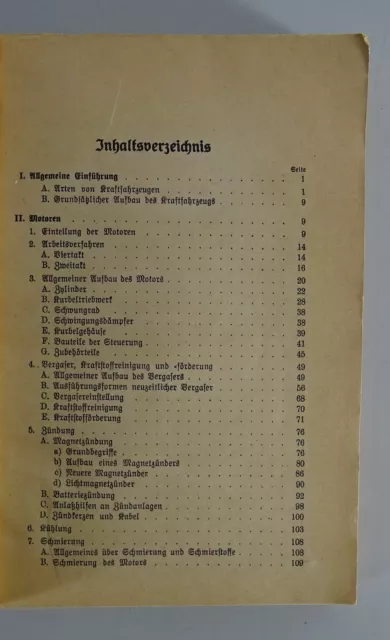 Handbuch für Kraftfahrer von 1942 (Auto, Motorrad, Kettenfahrzeuge, LKW) 3