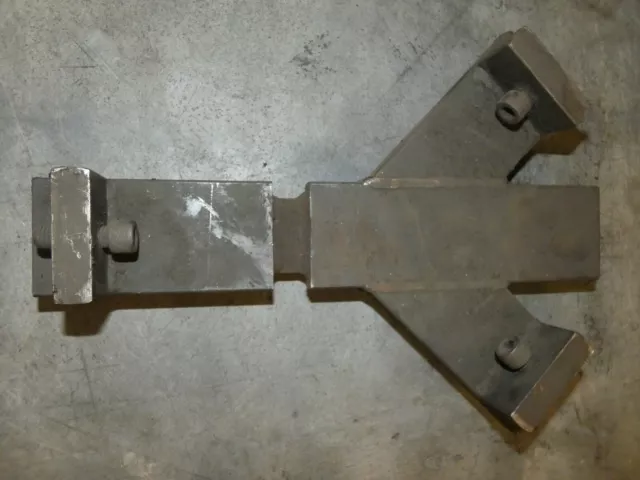 15" Long x 2" Thick Y-Shaped Tooling Plate