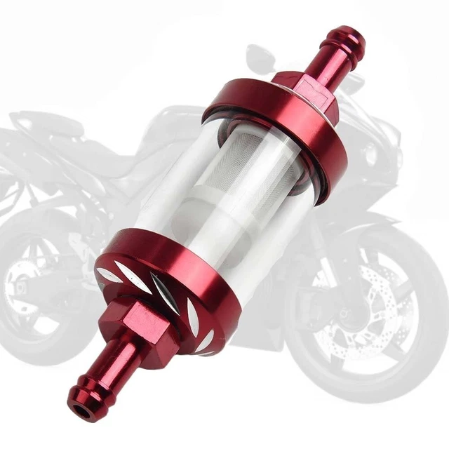 FILTRE CARBURANT Essence Moto De Haute Qualit 8 Mm 5 16 Coupe filtre-carburant-essence-moto-de-haute-qualit-8-mm-5-16-coupe