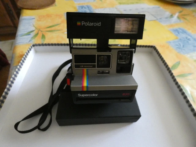 Appareil Photo Polaroid Supercolor 635, Vintage Appareil Photo Polaroid Supercolor 635, Vintage