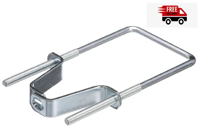 Attwood 11090-3 U-Bolt Style Tire Carrier, Trailer Tongue or Frame Mount, Fits 4