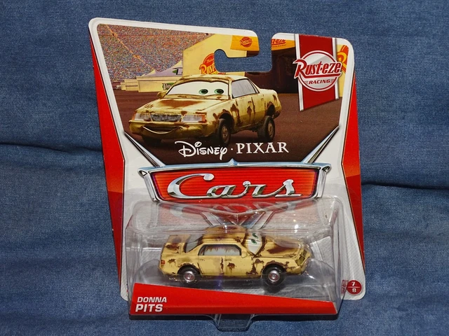 RARE VOITURE DISNEY Pixar Cars Donna Pits Serie Rust Eze Racing EUR 9 ...