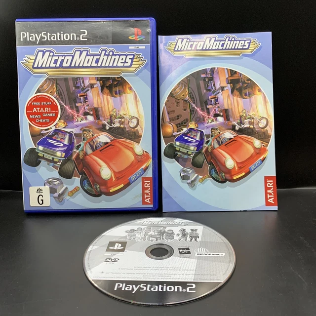 MICRO MACHINES PS2 Game Complete With Manual Pal PicClick AU