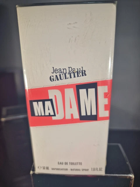 Raro Jean Paul Gaultier MADAME  Eau de Toilette 50ml VINTAGE  SIGILLATO