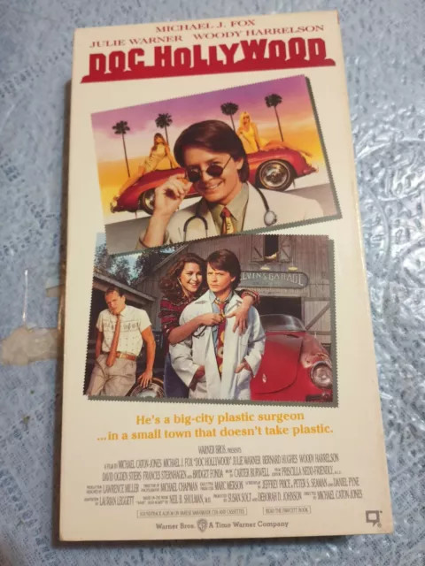 DOC HOLLYWOOD (1991) VHS Michael J. Fox, Woody Harrelson - Comedy Drama Romance