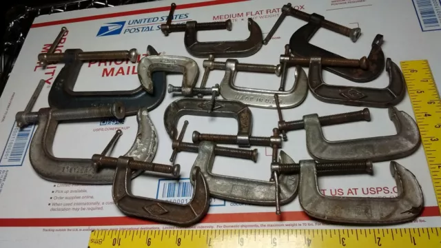 PONY 2" Opening Steel Clamp LOT 12 USA AIRCRAFT AVIATION RV HOMEBUILT WOOD