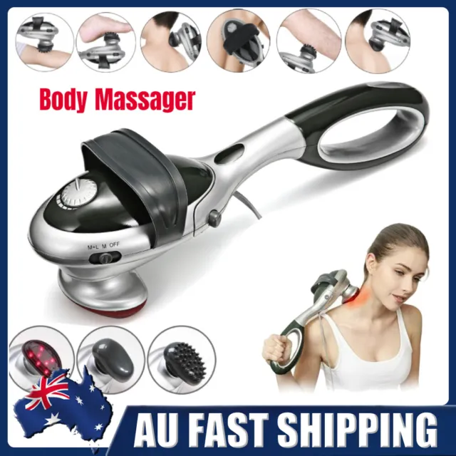 Handheld Body Massager Infrared Heat Beurer Neck Back Shoulder Leg Deep Massage